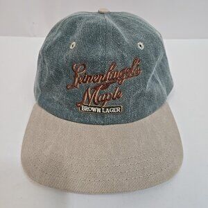 FLAW VTG Leinenkugel's Maple Brown Lager Beer Craft Brewery Hat Cap Wisconsin